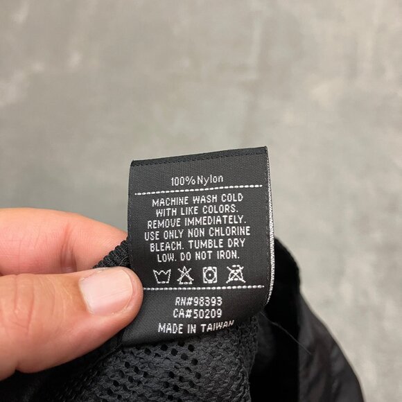 Easton Baseball Wind Jacket Rain Pullover Black Medium Long Sleeve Vented - Picture 5 of 7